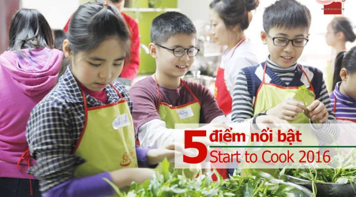 Có gì mới trong lớp Start to Cook năm nay?