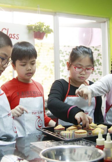 Start to bake – Dạy trẻ làm bánh